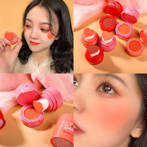Poudre De Fard À Joues Pour Filles Pour Le Visage Et Le Visage Palette De Pigments Minéraux Crème Pour Blush Naturel Ombre Cosmétiques 