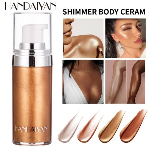 Handaiyan Corps Visage Cuivre Couleur Liquide Surligneur Fond De Teint Correcteur Aux Jambes Fond De Teint Corps Base De Maquillage Maquiagem 