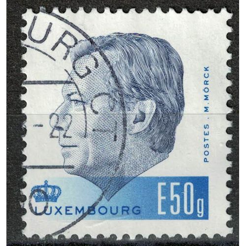Luxembourg 2015 Oblitéré Used 60 Ans Du Grand Duc Henri Europe 50 Gr