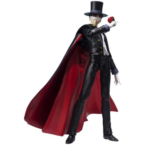 S.H. Figuarts Bishoujo Senshi Sailor Moon Tuxedo Mask Approx. 160mm Abs&pvc Painted Posable Figure [Import Japonais]