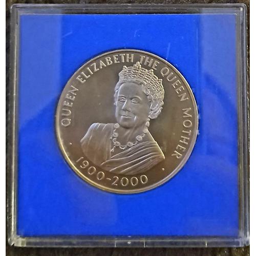 Piece Commémorative 50 Pence Queen Elizabeth 2 St Helena 1900 / 2000