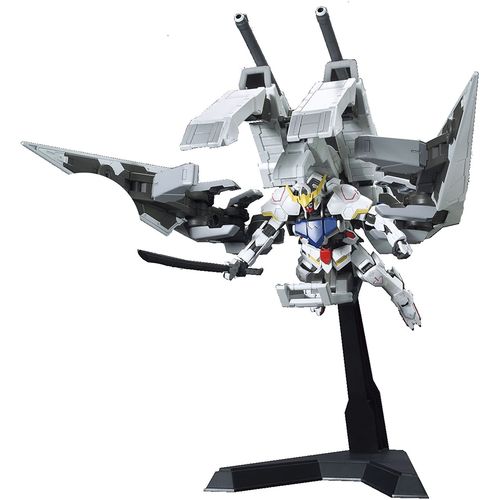 Hg Mobile Suit Gundam Gundam Varvatos & Long-Range Transportation Boosters Kutan-San Type 1/144 Scale Color-Coded Plastic Model [Import Japonais]