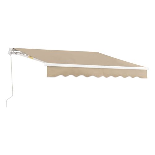 Store Banne Avec Manivelle 250 X 200 Cm Beige Helloshop26 03_0008298