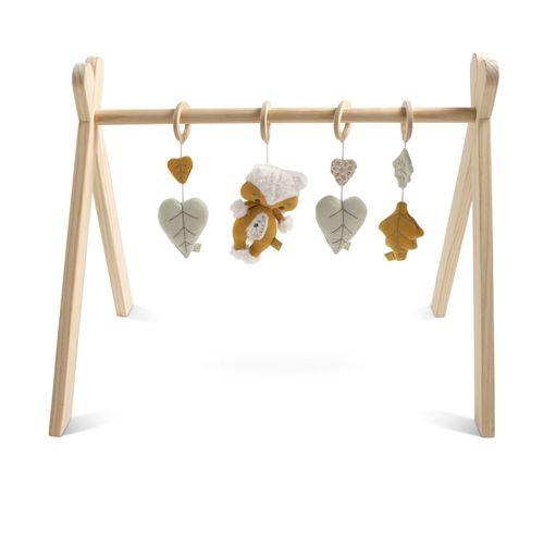 Arche D'éveil Bois Avec 4 Jouets