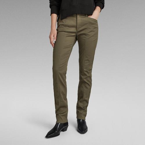 Pantalon High Skinny - Vert - Femmes