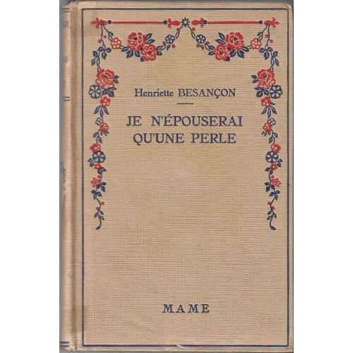 Jed N'épouserai Qu'une Perle