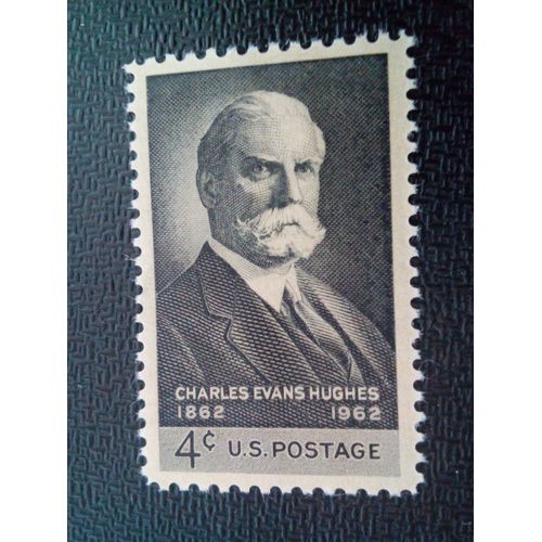 Timbre Etats-Unis Yt 728 Charles Evans Hughes, Juge En Chef De La Cour Suprême 1962 ( 091004 )