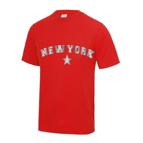 Tee Shirt New York Enfant Rouge