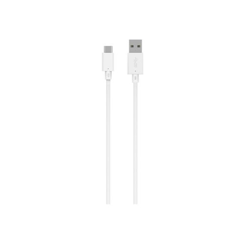 Bigben - Câble USB - USB (M) pour 24 pin USB-C (M) - 3 A - 1.2 m - blanc