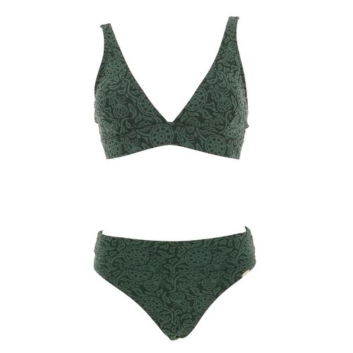 Maillot De Bain 2 Pièces Grain De Sable Juddy+Pamela Sacha Kaki 2p Kaki