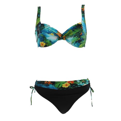 Maillot De Bain 2 Pièces Grain De Sable Kelly+Zigzag Kana 2p Noir