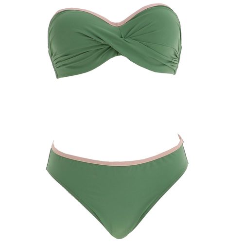 Maillot De Bain 2 Pièces Grain De Sable Emma Bi+Normale Bi Eucalyptus 2p Vert D'eau
