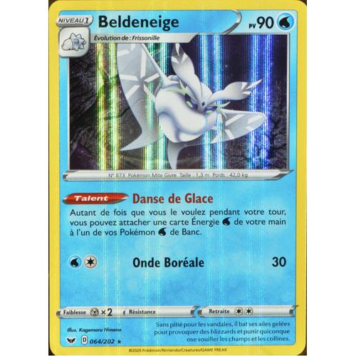 Carte Pokemon BELDENEIGE 064/202 Holo Epée et Bouclier 1 EB01 FR NEUF 