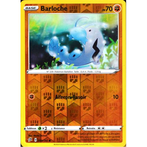 Carte Pokémon 99/192 Barloche - Reverse Eb02 - Epée Et Bouclier - Clash Des Rebelles Neuf Fr