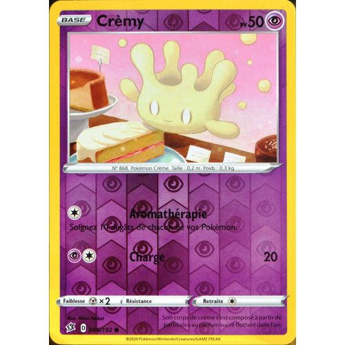 Carte Pokémon 86/192 Crèmy - Reverse Eb02 - Epée Et Bouclier - Clash Des Rebelles Neuf Fr