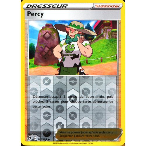 Carte Pokémon 161/192 Percy - Reverse Eb02 - Epée Et Bouclier - Clash Des Rebelles Neuf Fr