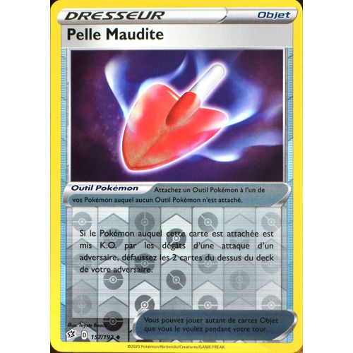 Carte Pokémon 157/192 Pelle Maudite - Reverse Eb02 - Epée Et Bouclier - Clash Des Rebelles Neuf Fr
