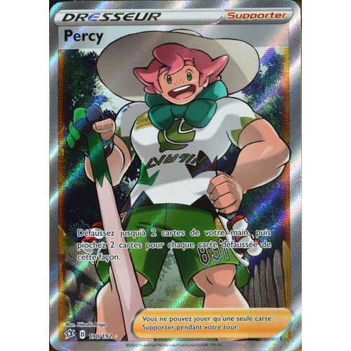 Carte Pokémon 190/192 Percy Eb02 - Epée Et Bouclier - Clash Des Rebelles Neuf Fr