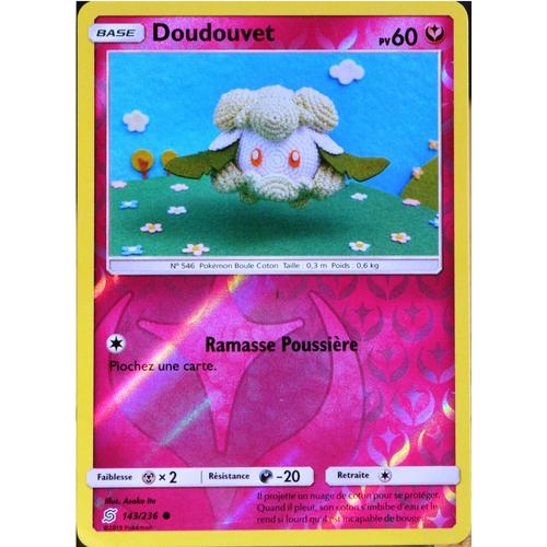 Carte Pokémon 143/236 Doudouvet - Reverse Sl11 - Soleil Et Lune - Harmonie Des Esprits Neuf Fr