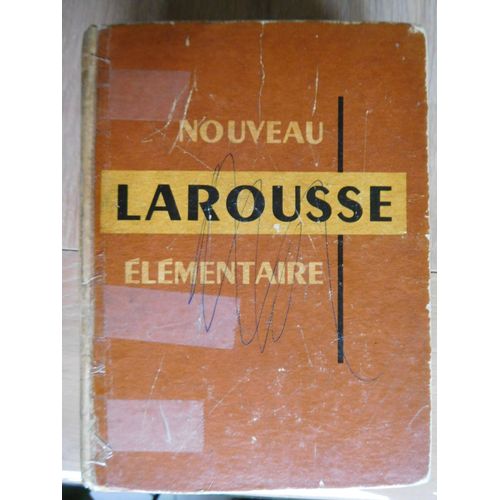 Nouveau Larousse Élémentaire De 1956