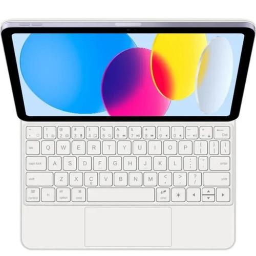 Coque Magnétique Magic Style Keyboard Folio Pour Ipad Pro 11 2018 Blanc