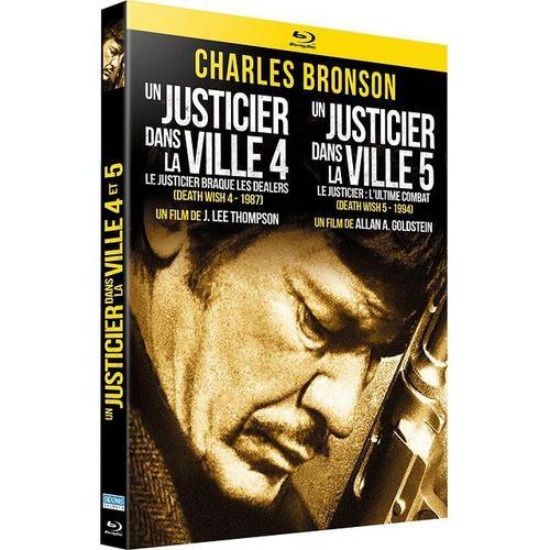 Un Justicier Dans La Ville 4 & 5 - Le Justicier Braque Les Dealers + Le Justicier : L'ultime Combat - Blu-Ray