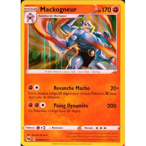 Carte Pokémon 026/073 Mackogneur ?H Eb3.5 La Voie Du Maître Neuf Fr