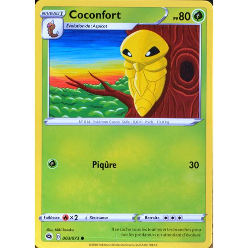 Carte Pokémon 003/073 Coconfort ? Eb3.5 La Voie Du Maître Neuf Fr