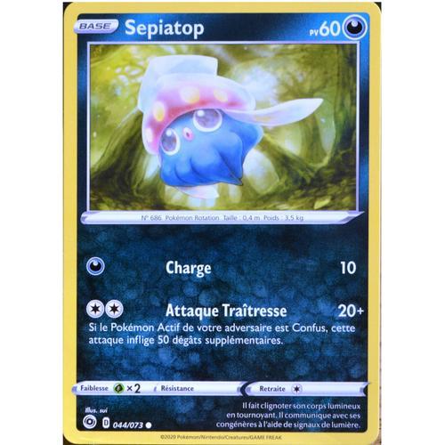 Carte Pokémon 044/073 Sepiatop ? Eb3.5 La Voie Du Maître Neuf Fr