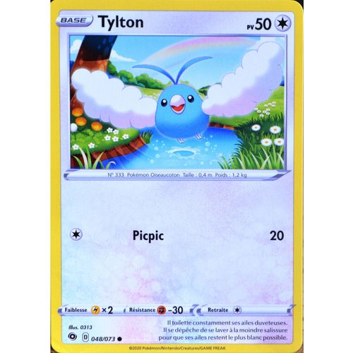 Carte Pokémon 048/073 Tylton ? Eb3.5 La Voie Du Maître Neuf Fr