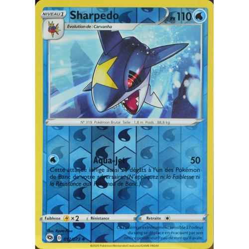 Carte Pokémon 012/073 Sharpedo ? - Reverse Eb3.5 La Voie Du Maître Neuf Fr