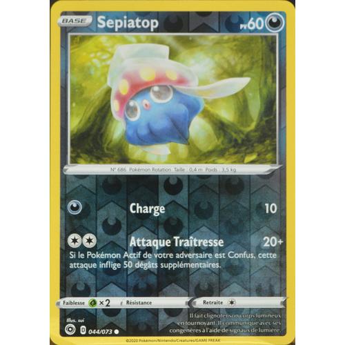 Carte Pokémon 044/073 Sepiatop ? - Reverse Eb3.5 La Voie Du Maître Neuf Fr