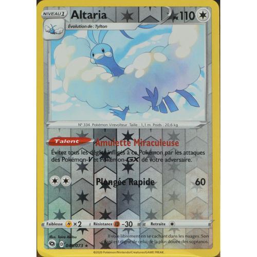 Carte Pokémon 049/073 Altaria ?H - Reverse Eb3.5 La Voie Du Maître Neuf Fr