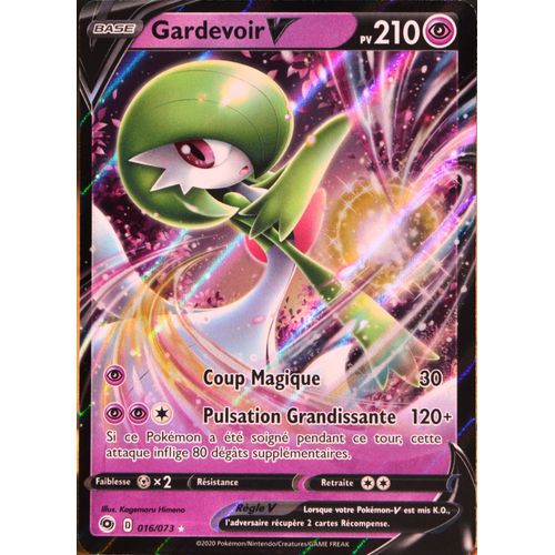 Carte Pokémon 016/073 Gardevoir V ? Eb3.5 La Voie Du Maître Neuf Fr