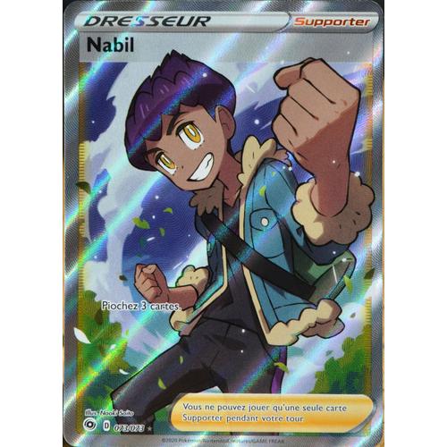 Carte Pokémon 073/073 Nabil ?U Eb3.5 La Voie Du Maître Neuf Fr