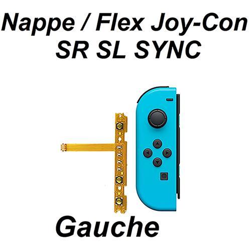 Nappe Bouton Nintendo Switch Touche Sr/Sl Sync Manette Joycon Gauche