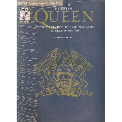 Songbook The Best Of Queen Freddie Mercury 18 Titres Avec Cd Inclus