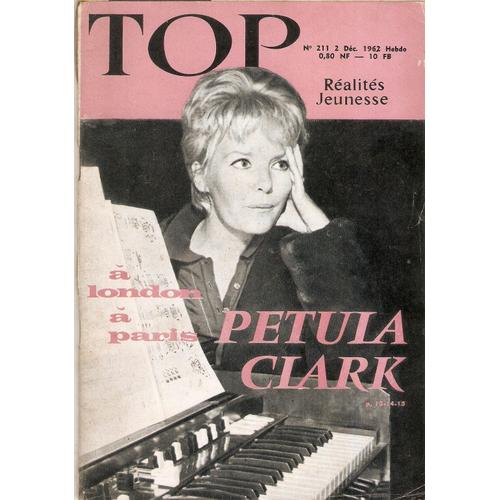 Petula Clark Couverture + 3 Pages Interieures