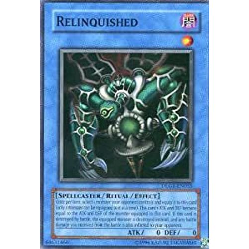 Yu-Gi-Oh Dlg1 En055 Relinquished Super Rare