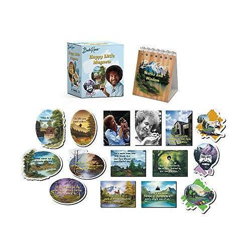 Bob Ross: Happy Little Magnets