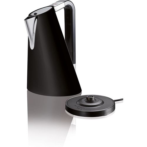 Bugatti, Vera Easy, Bouilloire Électrique Avec Filtre Anti-Calcaire Amovible, Capacité 1,75 Litres, 2180 W, Corps En Acier Inoxydable, Couleur Noir Mat