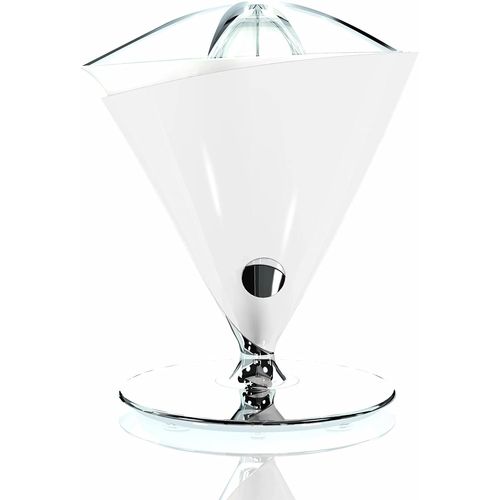 Bugatti, Vita, Presse-Agrumes Électrique Avec Carafe En Verre Trempé Soufflé Incluse, Capacité 0,6 Litre, Filtre En Acier Inoxydable, 80 W, Couleur Blanc