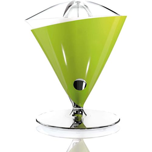 Bugatti, Vita, Presse-Agrumes Électrique Avec Carafe En Verre Trempé Soufflé Incluse, Capacité 0,6 Litre, Filtre En Acier Inoxydable, 80 W, Couleur Pomme Verte