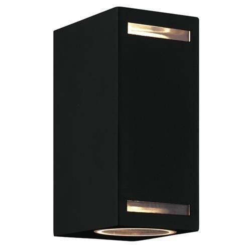 Applique Murale Bi-Directionnelle Forest 2xgu10 Noir Struhm 03014