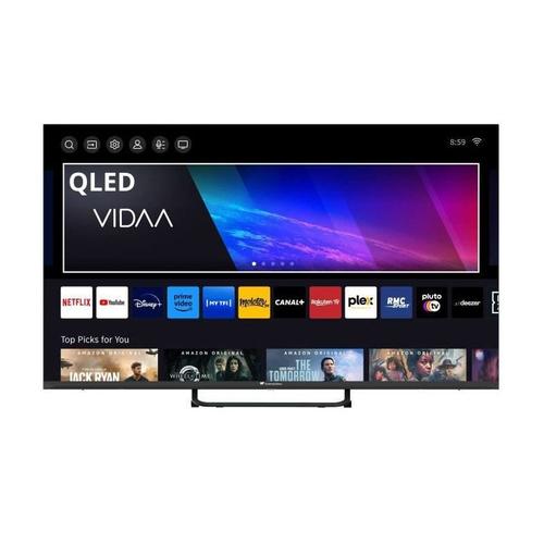 CONTINENTAL EDISON - CELED43SVQLD24B7 - TV QLED UHD 4K - 43'' (109CM) - SMART VIDAA - WIFI BLUETOOTH - 3XHDMI - 2XUSB - NOIR