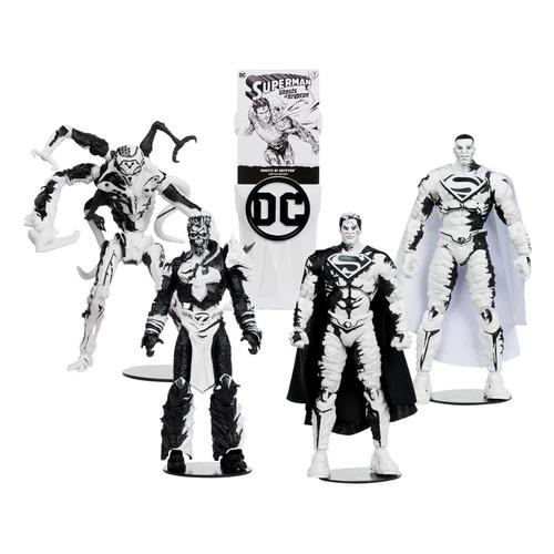 Dc Direct Page Punchers Figurines Et Comic Book Pack De 4 Superman Se
