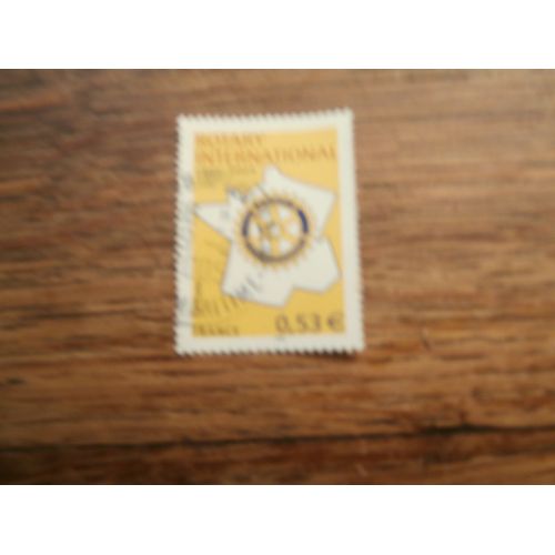 Timbre Oblitéré N° 3750. Rotary International. (2005).