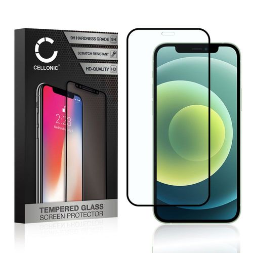Protection D'écran En Verre Apple Iphone 12 / Iphone 12 Pro (3d Full Cover, 9h, 0,33mm, Full Glue) Verre Trempé