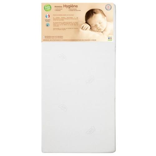 Matelas Lit Hygiène Déhoussable 70x140 Cm - Babycalin