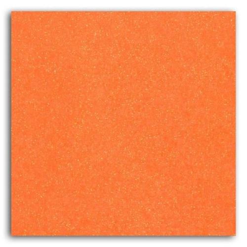 Glitter Thermocollant - Orange Fluo